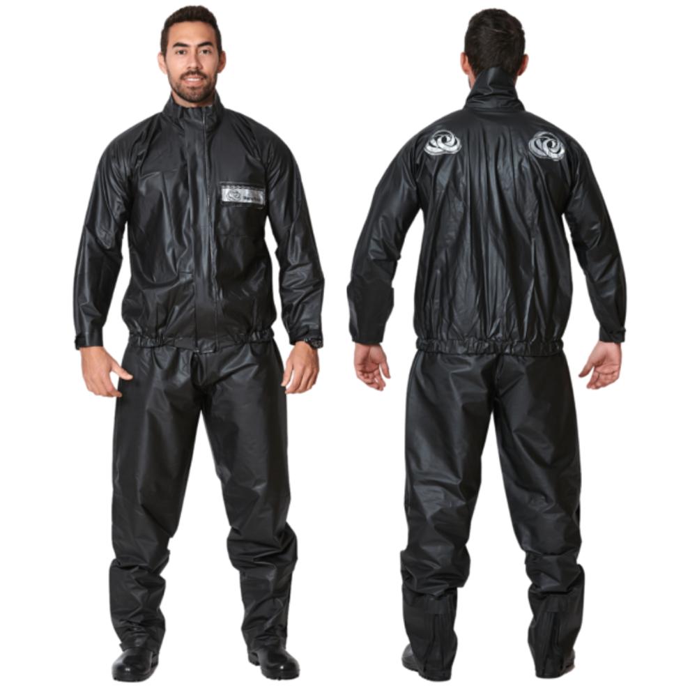 Conjunto Moto Race Motociclista Capa De Chuva PVC Forrado Brascamp