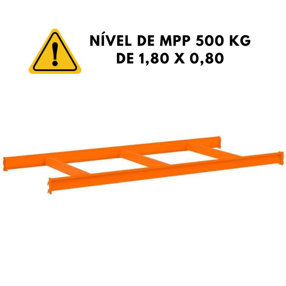 MPP 500 Kg Longarina Lx 1,80 x 0,80 Kit - Amapá
