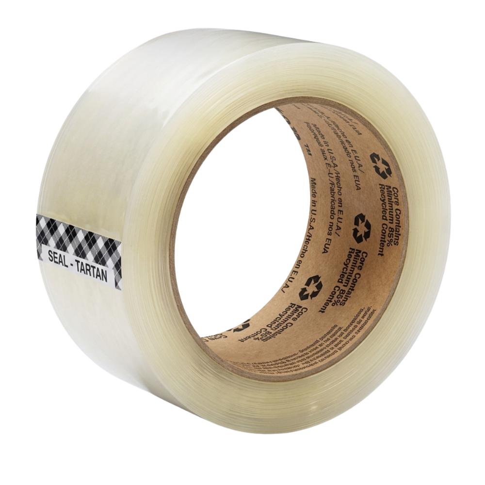 Kit 4 Fita Adesiva 301 Embalagem 3M Transparente 48MM X 50M