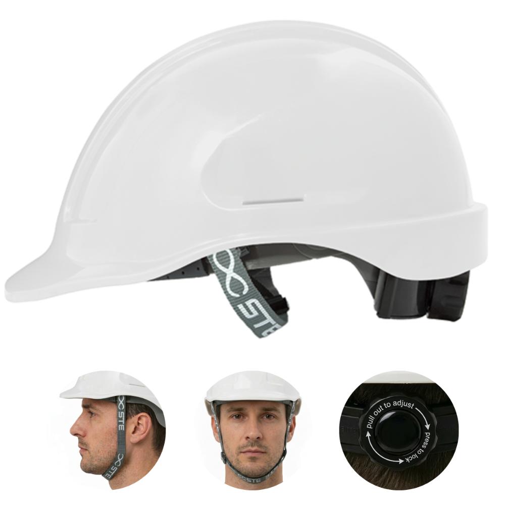 Capacete De Proteção Turtle Com Jugular E Suspensão CPCT Steelflex