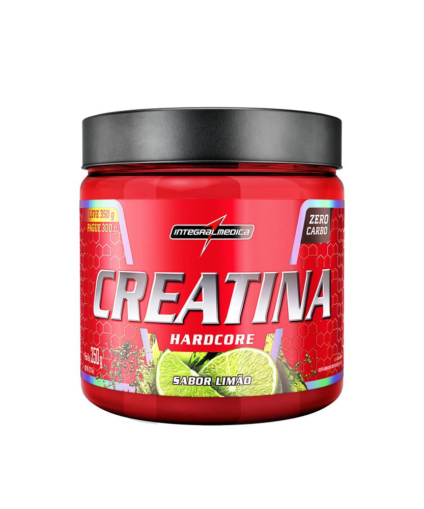 Creatina Hardcore Integralmédica com sabor 350g