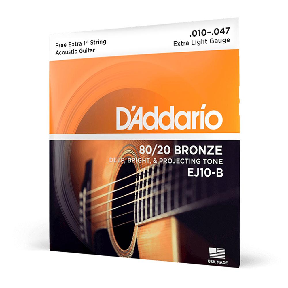 ENCORDOAMENTO VIOLAO DADDARIO AC EJ10-B PL010