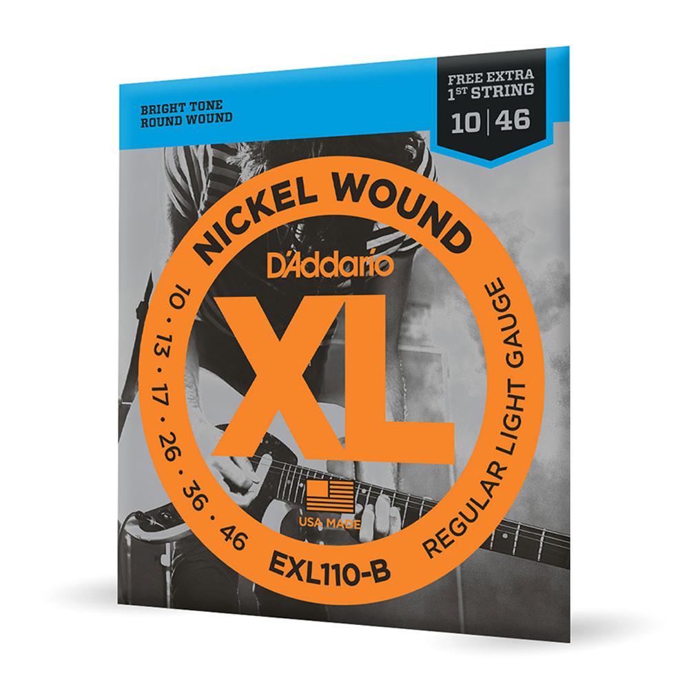 ENCORDOAMENTO GUITARRA DADDARIO EXL110-B+ PL010