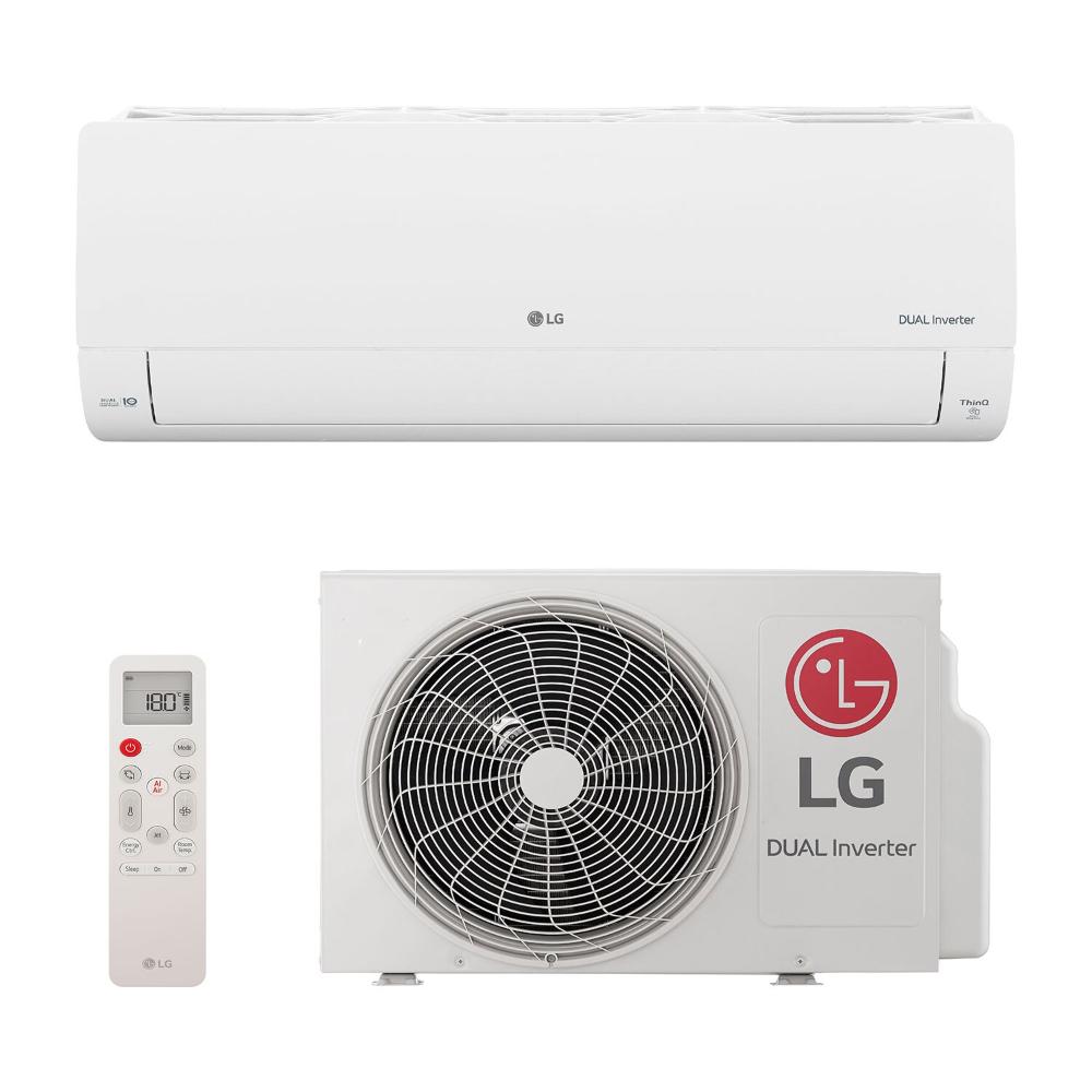 Ar Condicionado LG DUAL Inverter AI Voice 9000 BTUs Frio 220V S3-Q09AA31F
