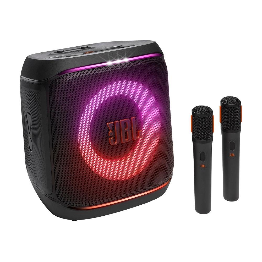 Caixa de Som Bluetooth Partybox Encore 2 Preta com Microfone, à Prova de Respingos IPX4