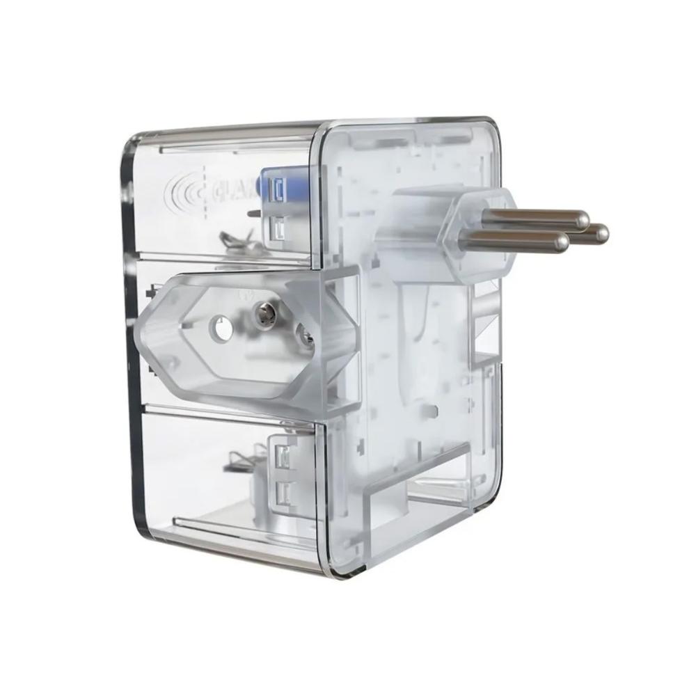 Protetor Clamper iClamper Energia 3 LCF, 10A, Transparente, 026788