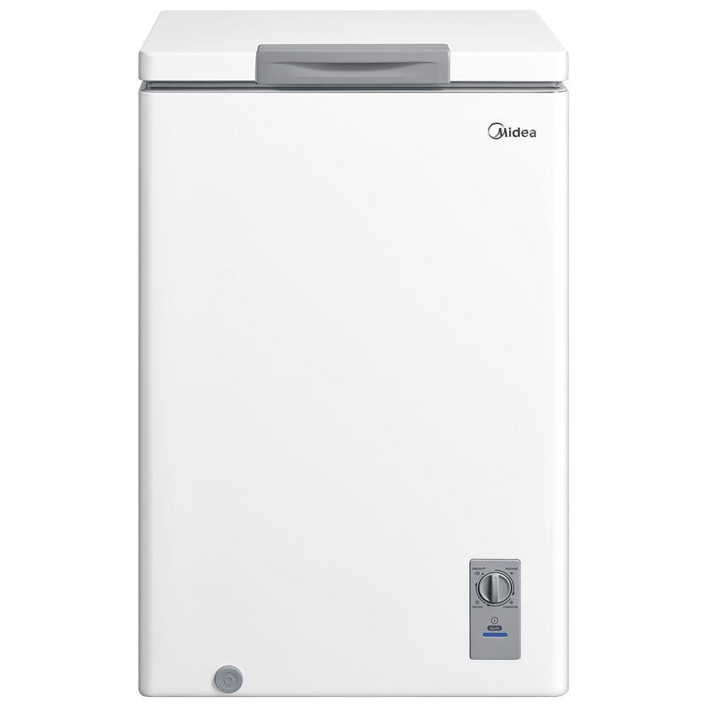 Freezer Horizontal Midea MDRC151FZD013 100L Inverter Branco Bivolt