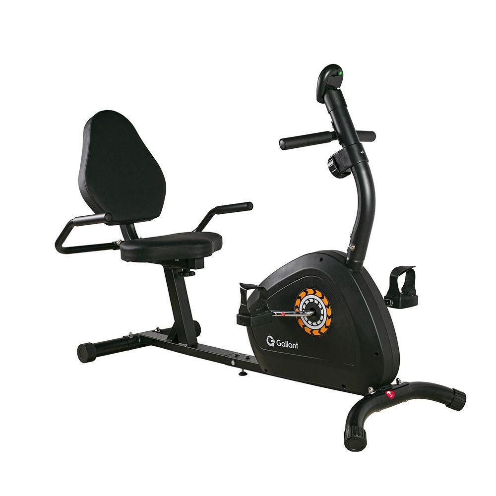 Bicicleta Ergométrica Horizontal Gallant Elite X Magnética (GBEV1HMGB-PT)