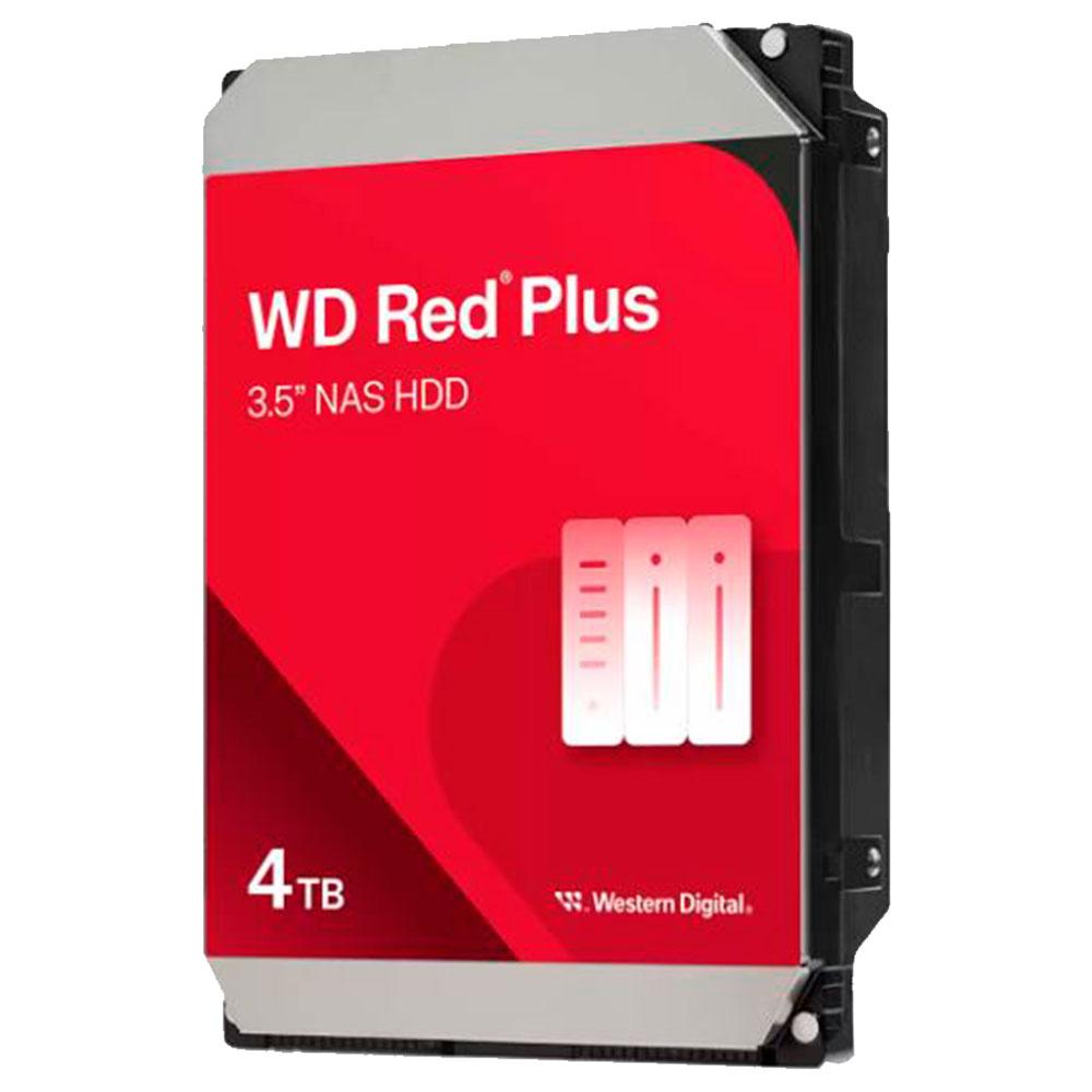 HD Wd Red Plus 4 Tb Nas Para Servidor 24x7 - Wd40efzz