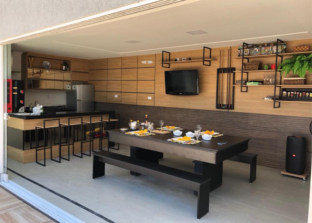 Mesa de Sinuca e jantar com 2 Bancos - 2,00x1,10