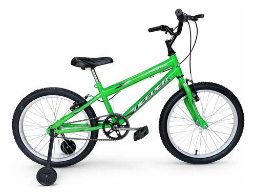 Bicicleta Infantil Deeper Mtb-20 Aro 20 Com Rodinha Verde S