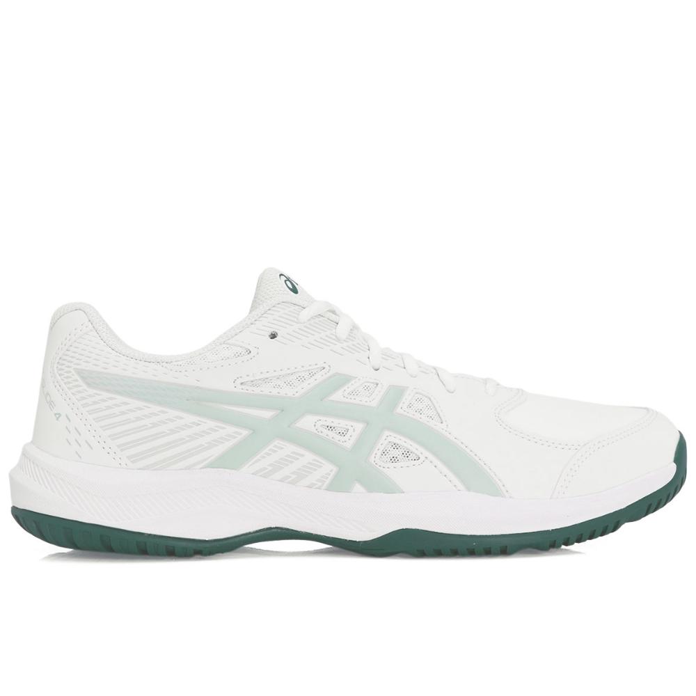 Tênis Asics Court Slide 4 - All Court - Branco e Verde