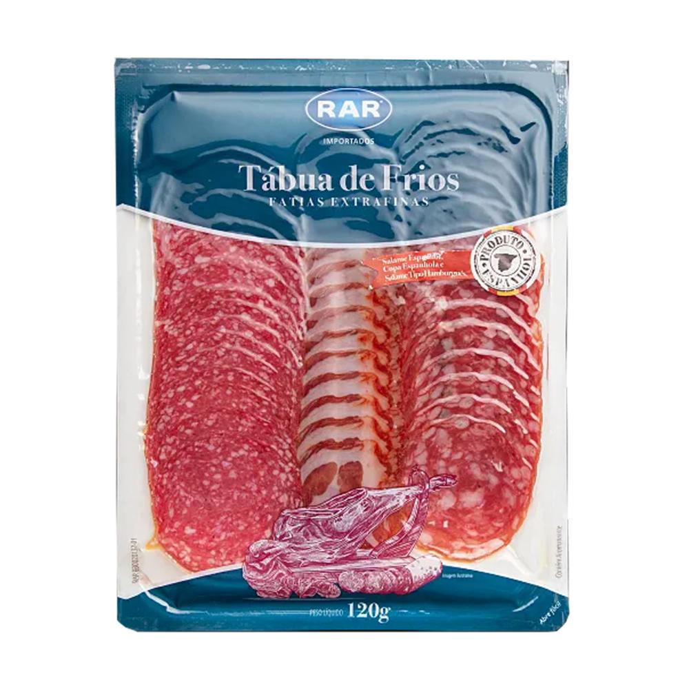 Tabua de Frios Espanhola Rar 120g