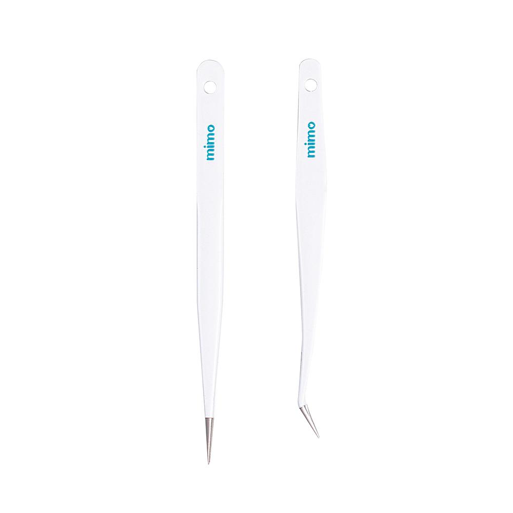 Kit com 2 pinças de precisão Mimo
