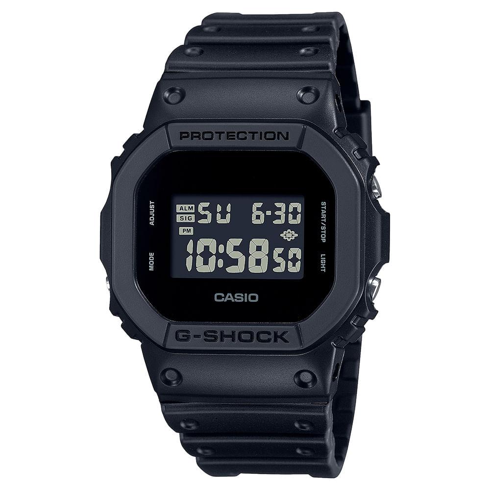 Relógio Masculino G-Shock Casio Preto DW-5600UBB-1DR
