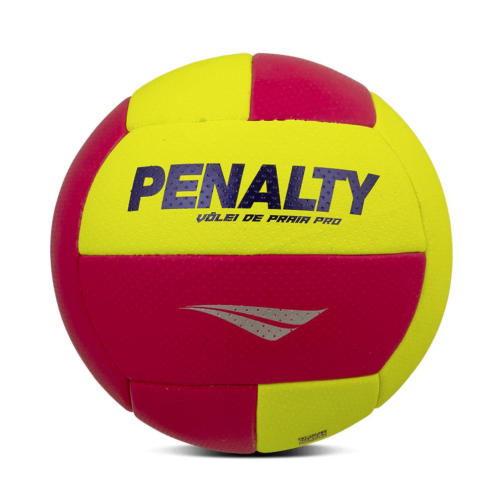 Bola De Volei De Praia Penalty Pro X Amarelo/Roxa