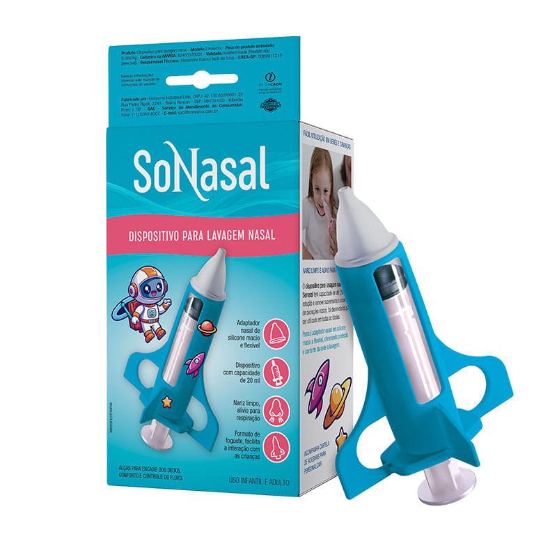 Dispositivo para Lavagem Nasal SoNasal Infantil Azul