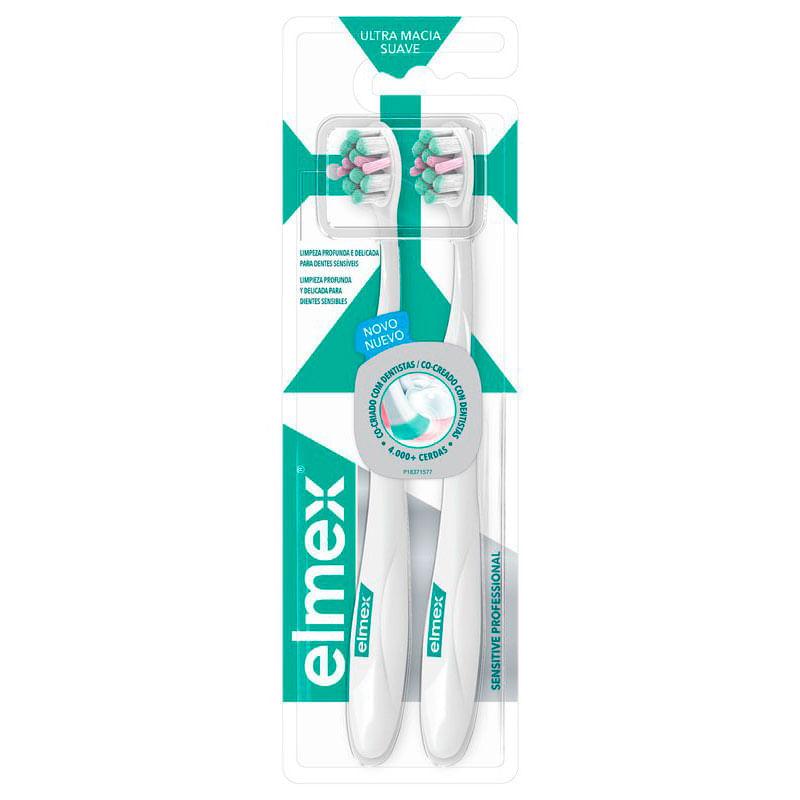 Escova de Dente Colgate Elmex Sensitive 2 unidades