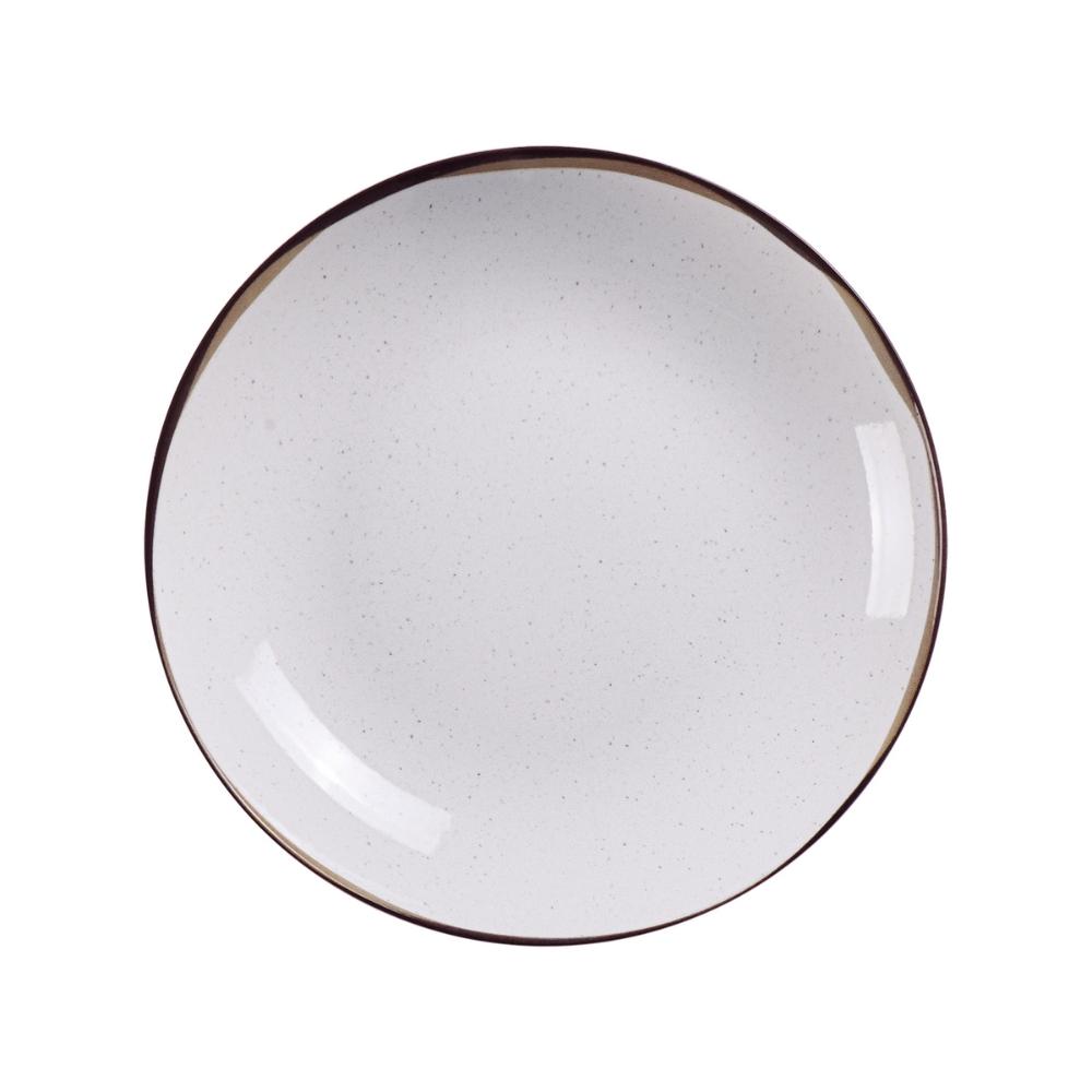 Prato Fundo em Porcelana Canyon Decorada 21 cm Tramontina