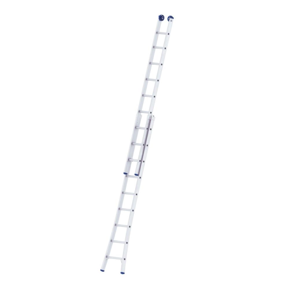 Escada de Alumínio Extensiva 2 x 9 Degraus 2,81 x 4,50 Metros MOR