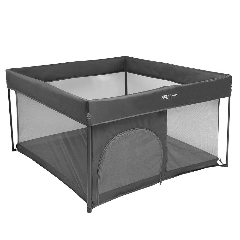 Cercadinho para Bebê Nappy Chiqueirinho Cosco Kids Cinza