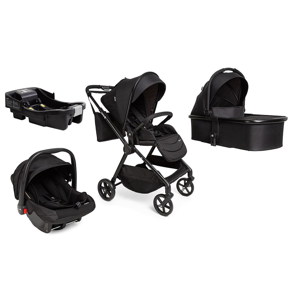 Carrinho com Bebê Conforto Travel System Magnific 5 em 1 Grey Denin - Safety 1st