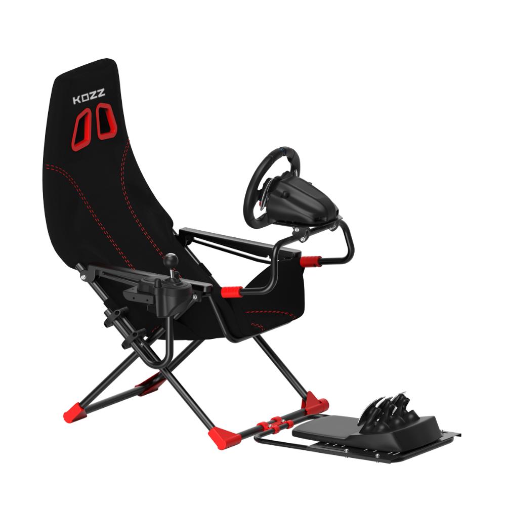 Cockpit Gamer Design Flexível Moderno Para Simulador Racing