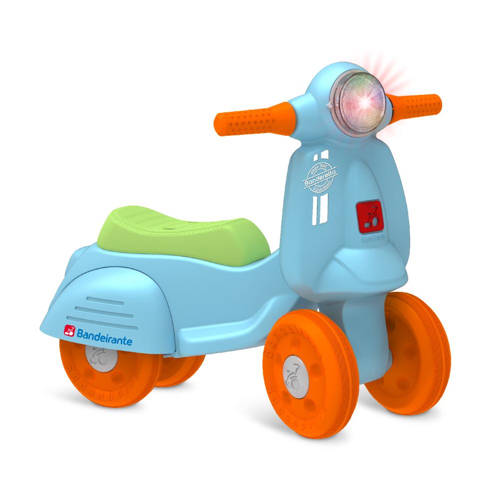 Baby Bike Equilibrio Banderetta Azul Claro Bandeirante