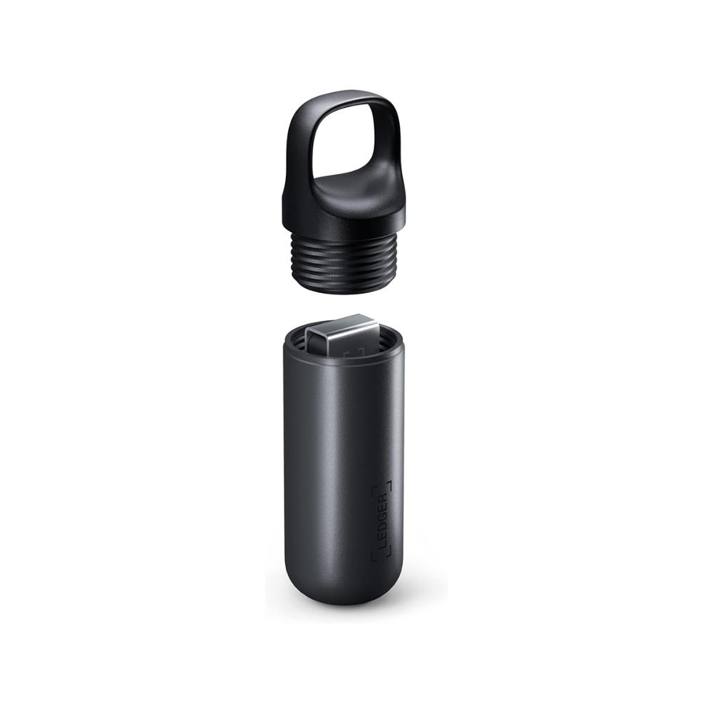 Capa de Proteção Portátil p/ Carteira Nano S Plus Pod. Preta