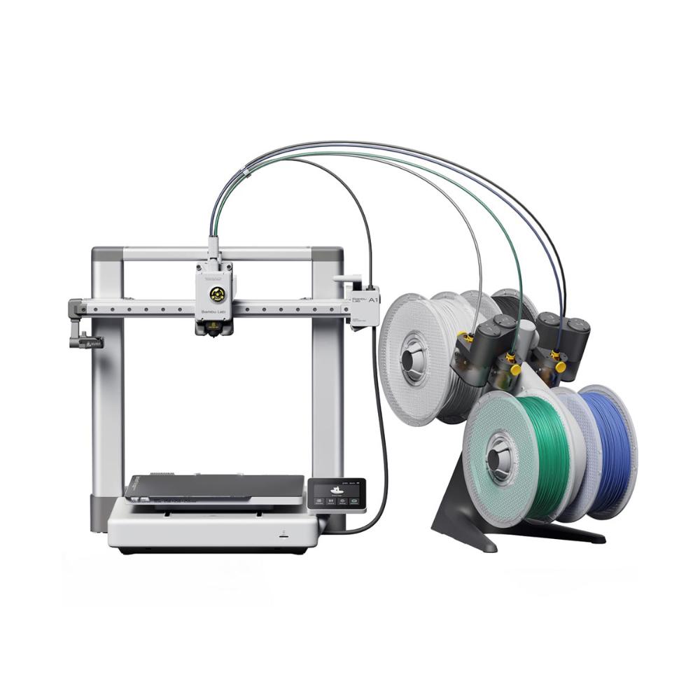 Impressora 3D FDM Bambu Lab A1 + AMS Lite - Combo PF002-A+SA005