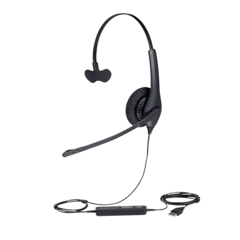 Headset Jabra Biz 1100 Mono USB microfone ajustável