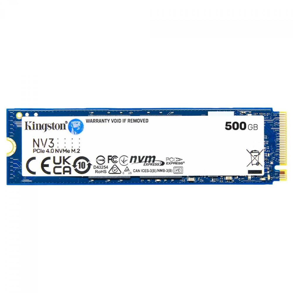 Ssd Kingston Nv3 500gb M.2 2280 Nvme Pcie 4.0 - Snv3s 500g