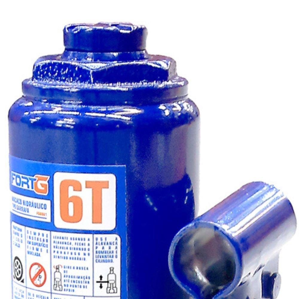 Macaco Garrafa Hidráulico 6 Toneladas FORTGPRO-FG8861