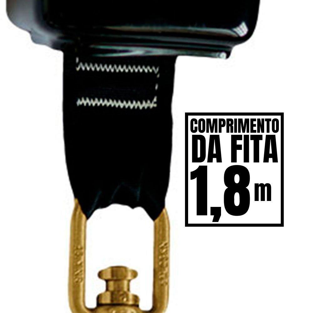 Trava Queda Retrátil CG500D com Fita de Poliéster 1,80m CARBOGRAFITE-010582110