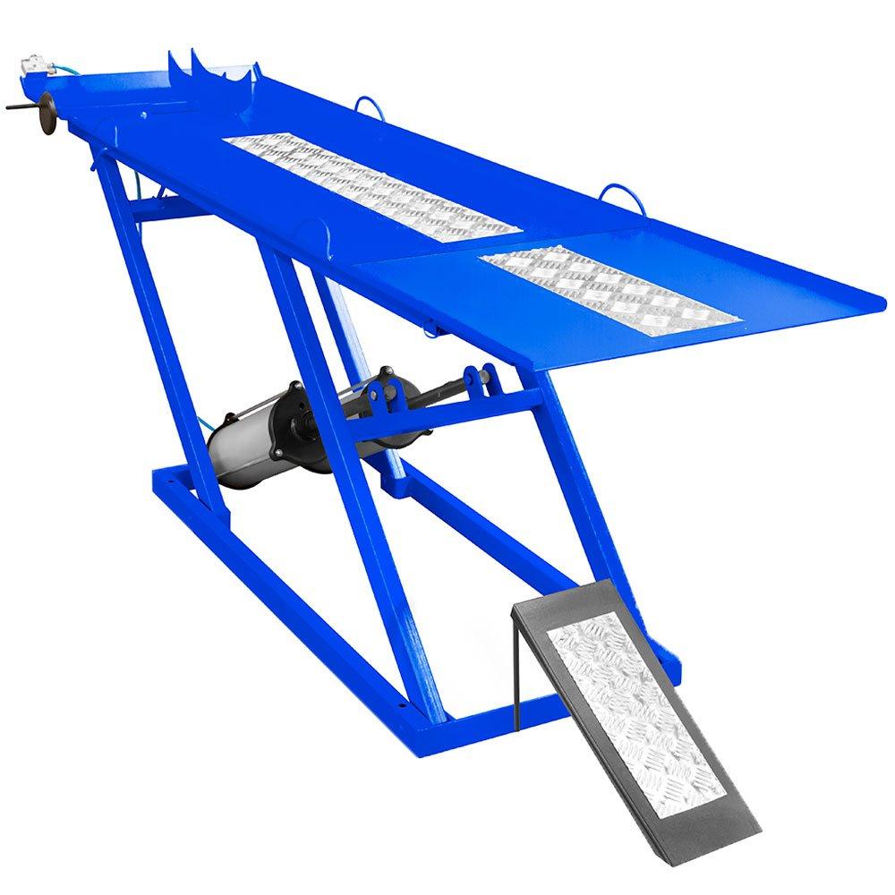 Rampa para Motos Pneumática 350Kg 2 Pistões Azul JM MAQUINAS-38610