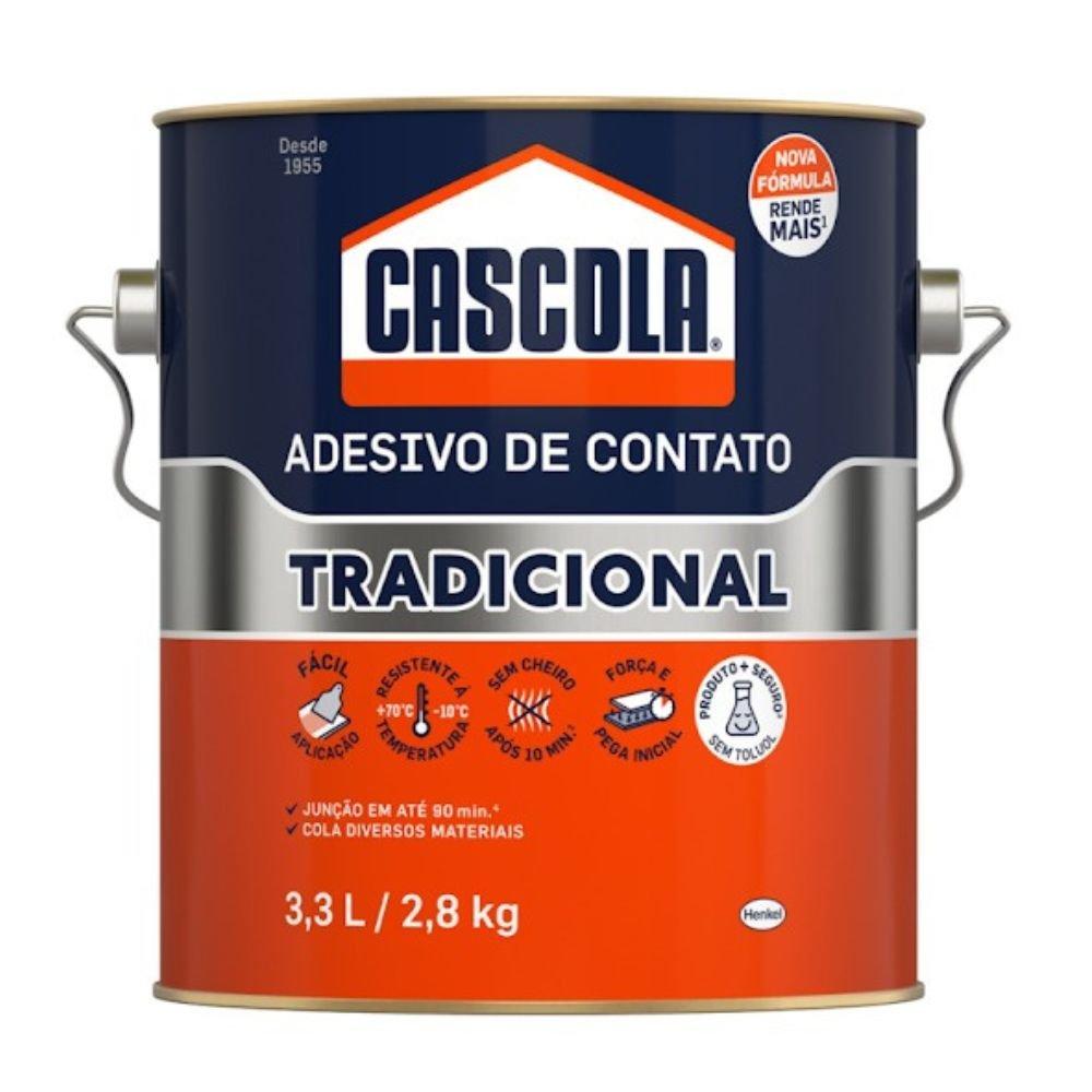 Cola Henkel Cascola de Contato Tradicional 2,8kg
