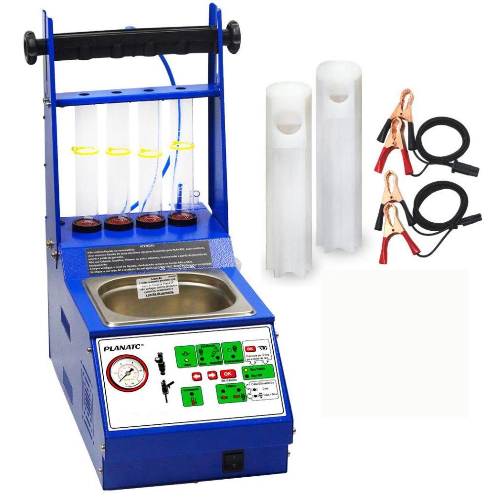 Máquina de Teste e Limpeza de Bicos Padrão GDI Cuba Aquecida 60° 1L Bivolt + LI-100 PLANATC-LB23000/GFALM