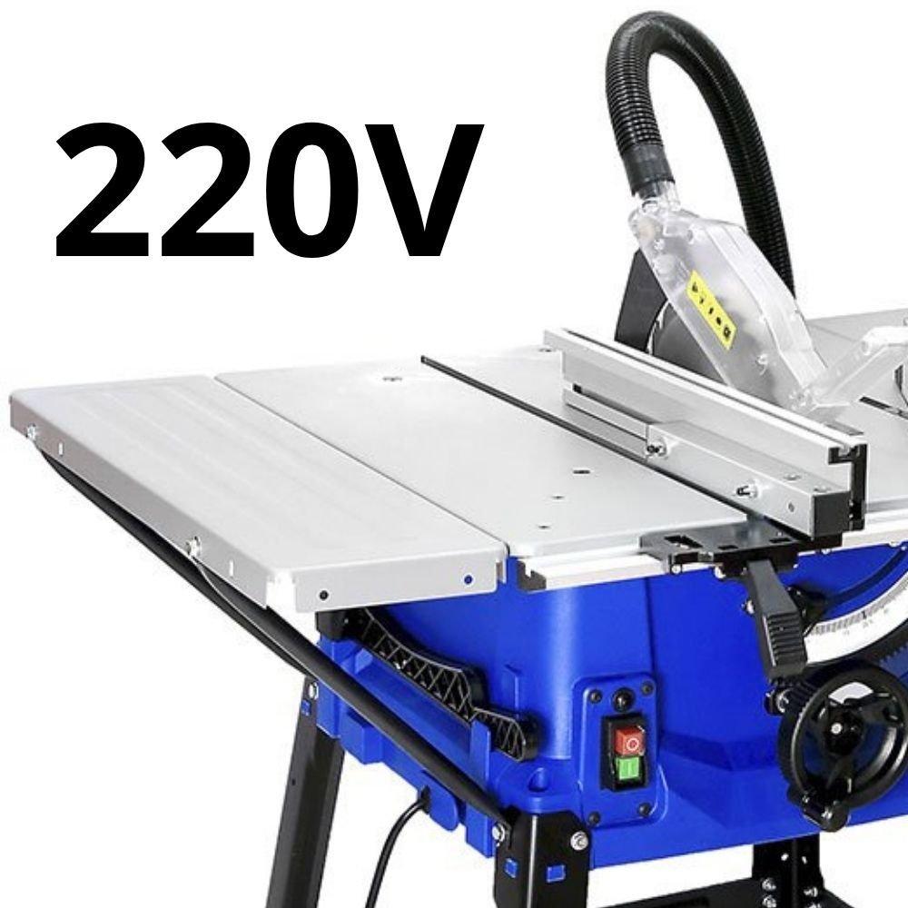 Serra de Bancada 10” Pol. 1800W 220V – Serra Circular de Bancada Profissional para Corte de Madeira FORTGPRO-FG3002X