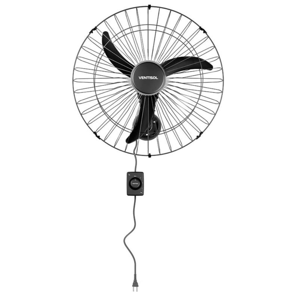 Ventilador de Parede 200W Oscilante 60 CM Bivolt VENTISOL