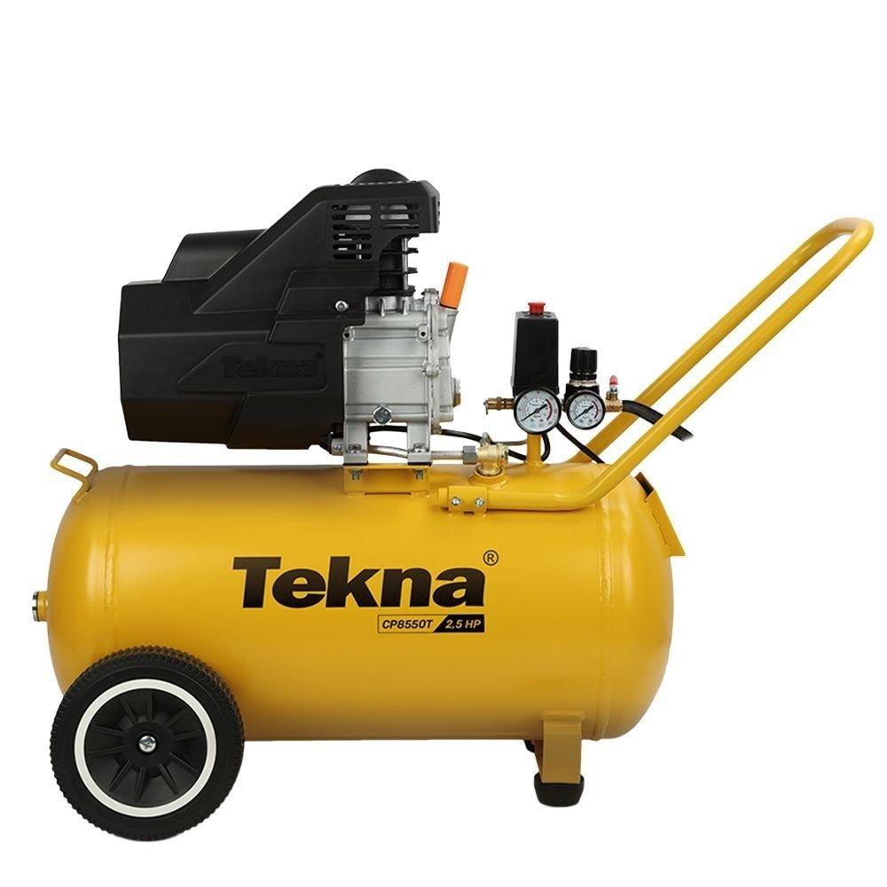 Compressor de Ar 2,5HP 8 Pés 43 Litros Lubrificado CP8550T TEKNA