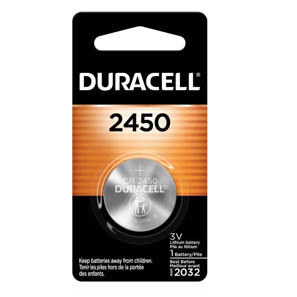1 Un. Duracell Cr2450 Bateria Lítio 3 V