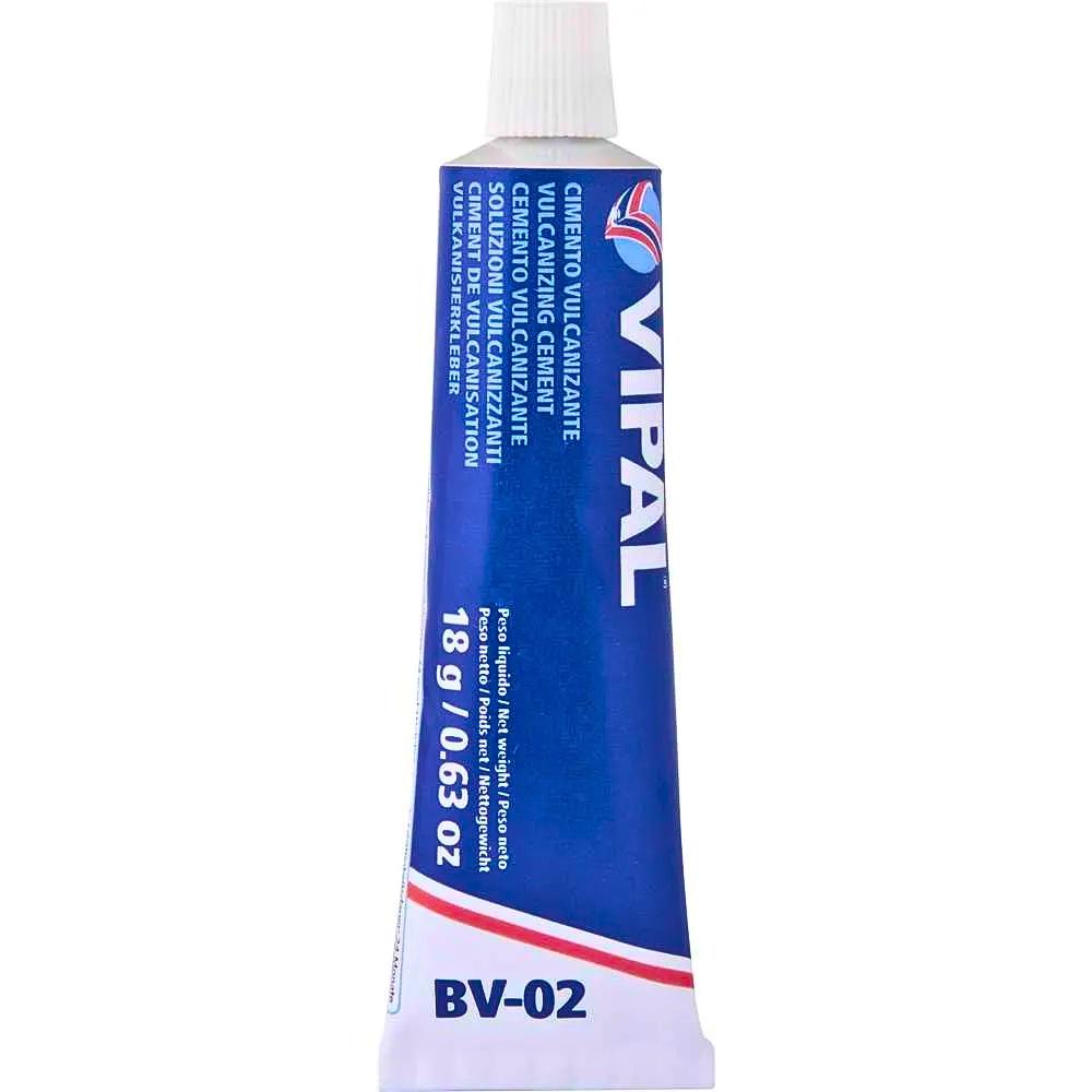 Cola Cimento Vulcanizante A Frio Bv-02 Bisnaga 18 Gramas - Bv-02 - Vipal