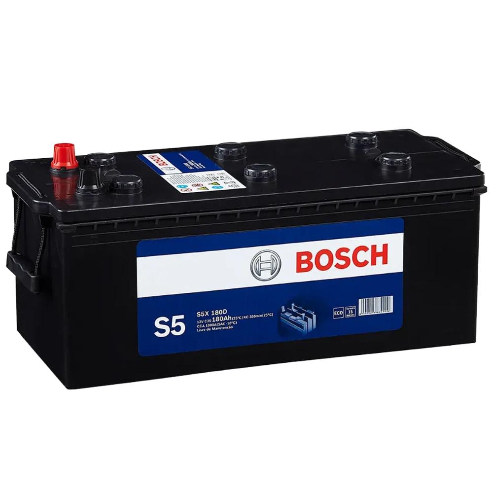 Bateria Caminhões 12V S5X180D 1000A Com Alça Bosch