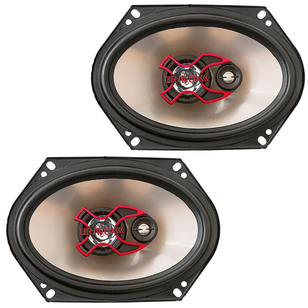 Alto Falante Bravox Triaxial B3X50X 5 50 W RMS 4R Universal PAR