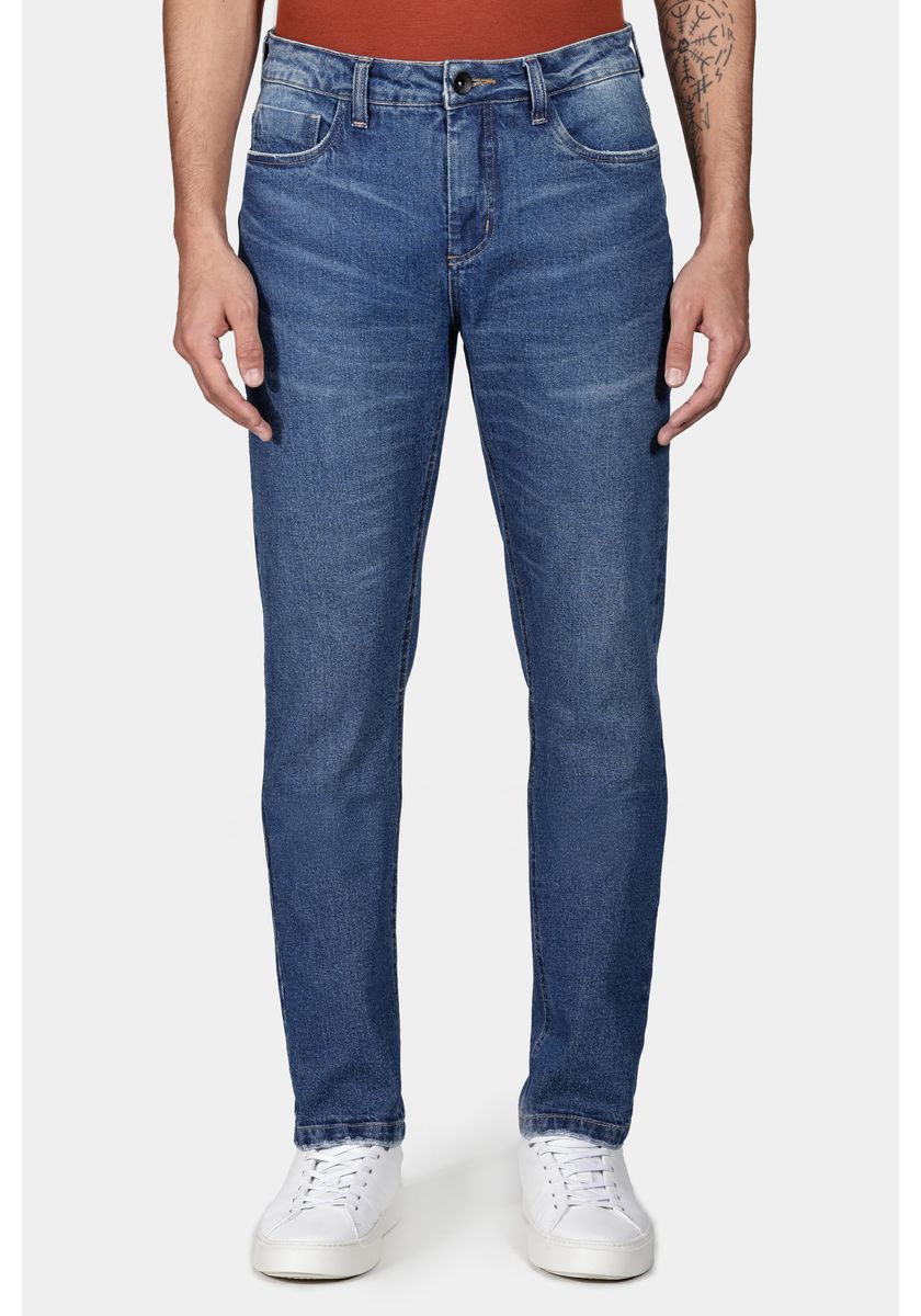 Calça Aramis Jeans Slim Azul Médio