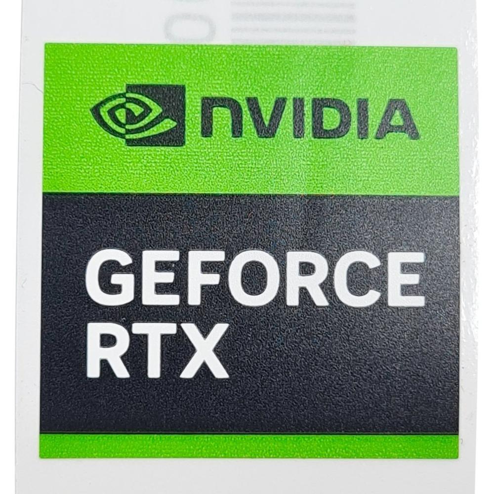 Etiqueta selo adeviso original para GPU Nvidia GEFORCE RTX