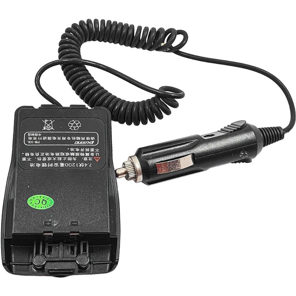 Adaptador de bateria para carro rádio HT Puxing PX-333 PX-V6