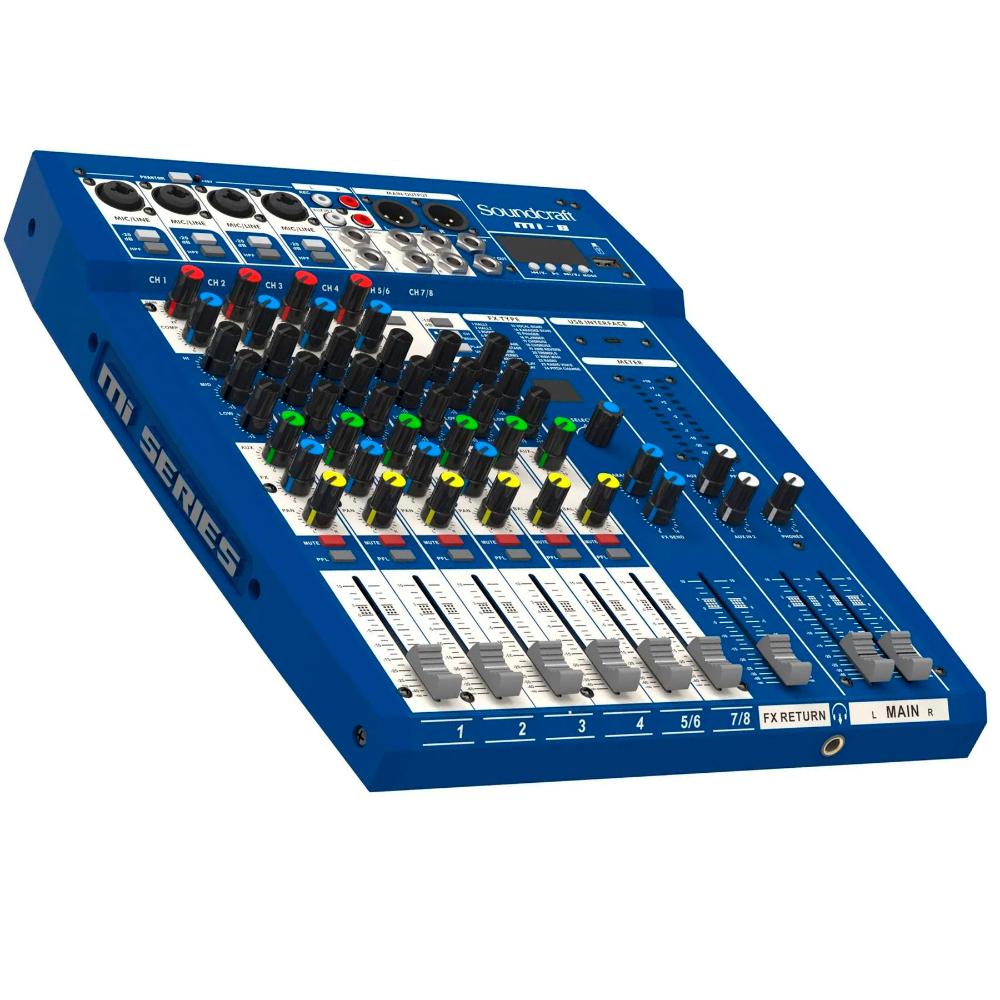 MESA DE SOM SOUNDCRAFT MI-8