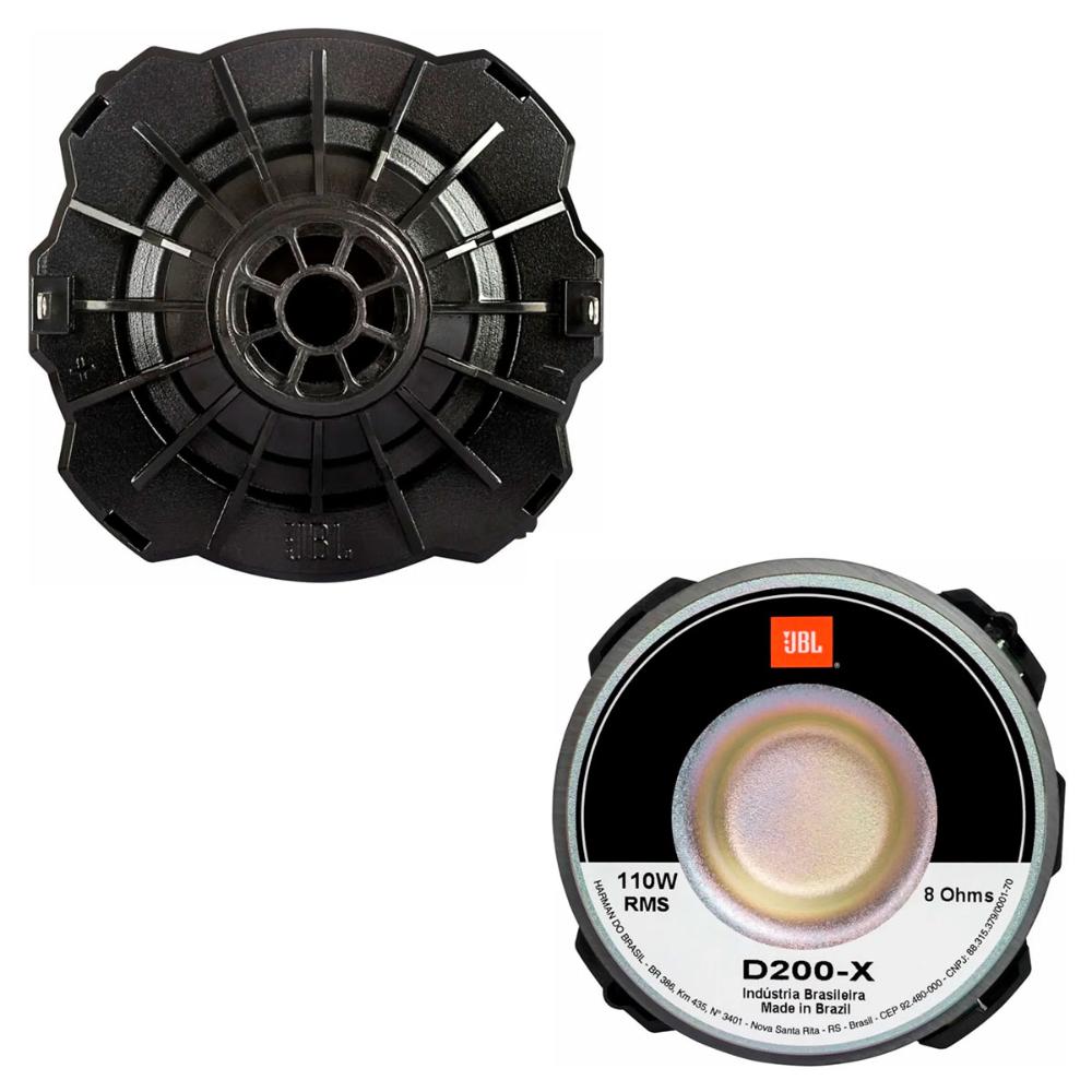 Driver JBL Fenólico D200X 110W RMS 8 Ohms