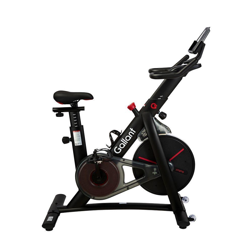 Bicicleta Ergométrica Spinning Gallant Connect Max Magnética Ate 120kg Roda De Inercia 7,5kg (GSB07HMGB-PT)